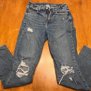 Womens Old Navy High RiseO.G. Straight Jeans Size 10 Tall